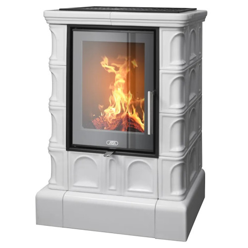 Kachlová kamna ABX Britania exklusive, kachlový sokl, Perle